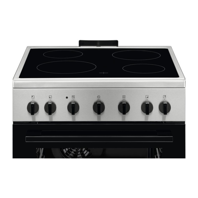 Electrolux Cocina LKR620066X Vitrocerámica 4 Zonas 57 L Inox-Antihuellas Clase A - Imagen 3