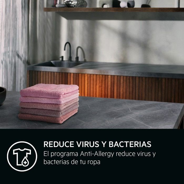 AEG Lavadora Serie 6000 ProSense® LFR6284N4B 8 kg 1 400 rpm Libre Instalación Blanco Clase A - Imagen 3