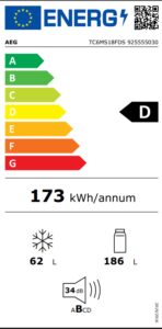 aeg-frigorifico-combi-integrable-tc6ms18fds-serie-6000-twintech-total-no-frost-249-l-clase-d