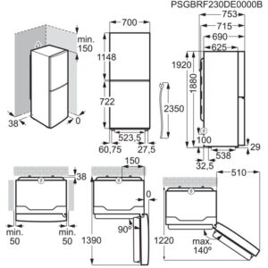 aeg-frigorifico-combi-orc6m481ex-186cm-inox-nofrost-clase-e