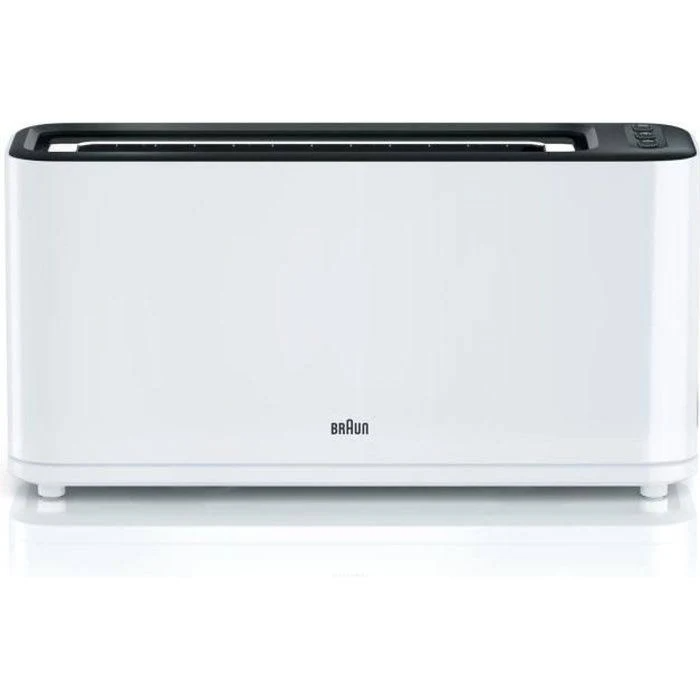 BRAUN TOSTADOR HT-3100WH BLANCO 1 RANURA 1000w - Imagen 2