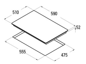 cata-enc-cristal-gas-ci-631-bk-4f-triple-corona