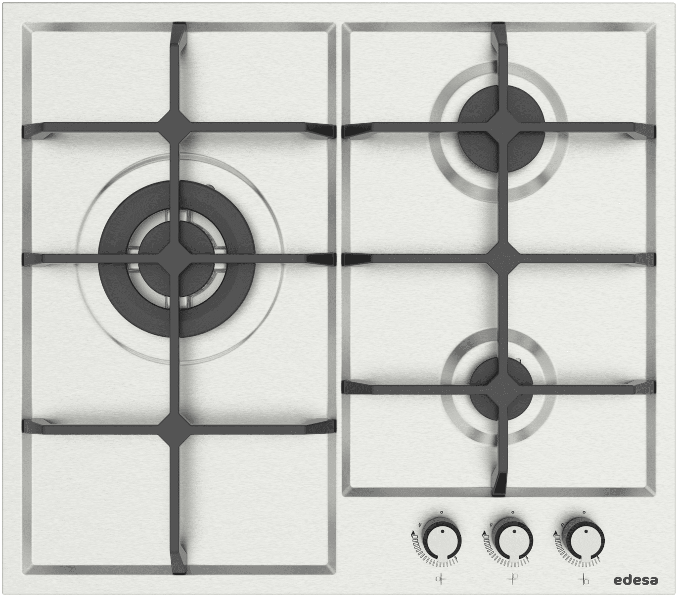 edesa-encimera-gas-egx6030titrcin-3-fuegos-inox-60cm