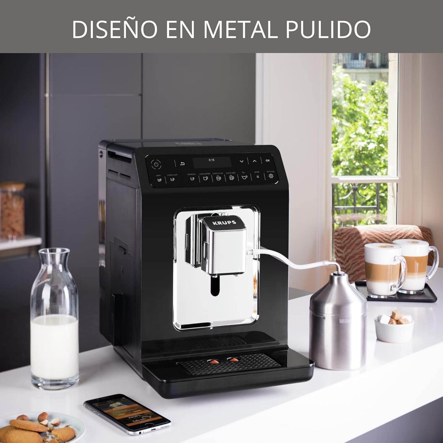 KRUPS CAFETERA EA890810 SUPERAUTOMATICA DIGITAL - Imagen 10