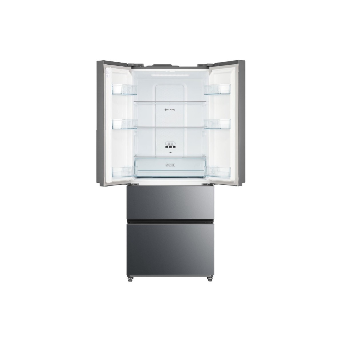 Midea Frigorífico Americano French Door MERF396FGE02 Inox Clase E - Imagen 2