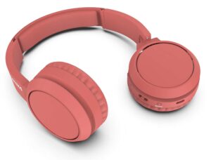 philips-auricular-tah4205rd-diadema-inalambrico-rojo