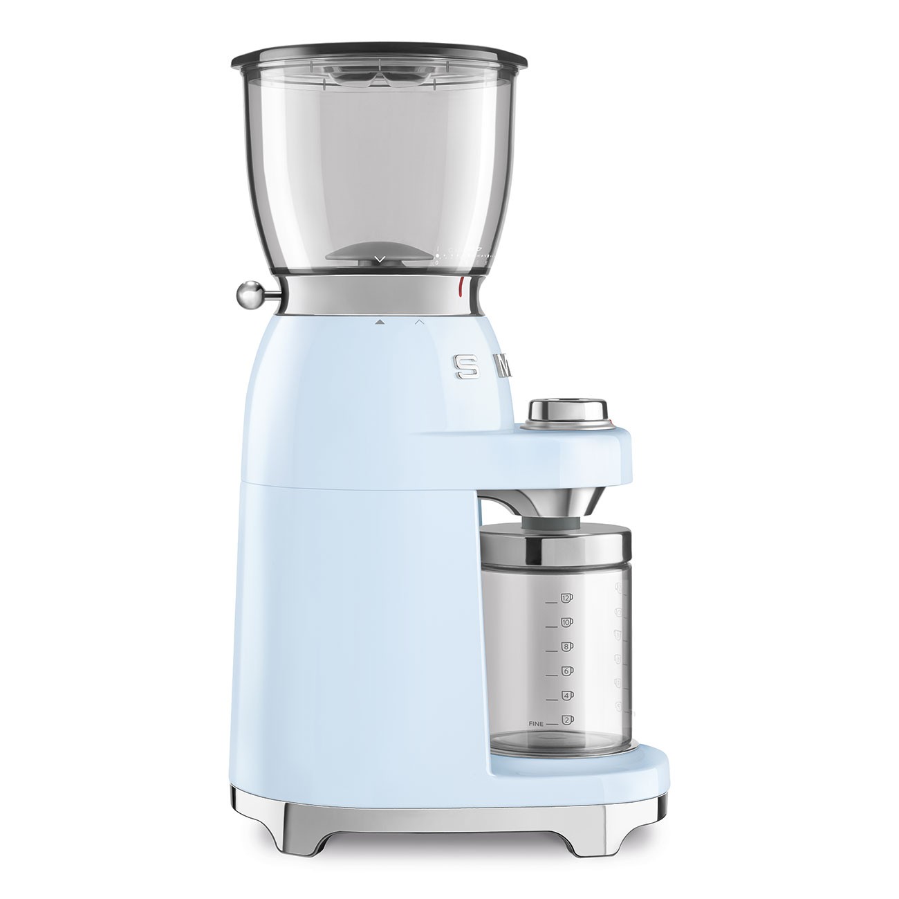 Smeg Molinillo Café CGF11PBEU 350g Azul Pastel 150W Acero Inoxidable - Imagen 3