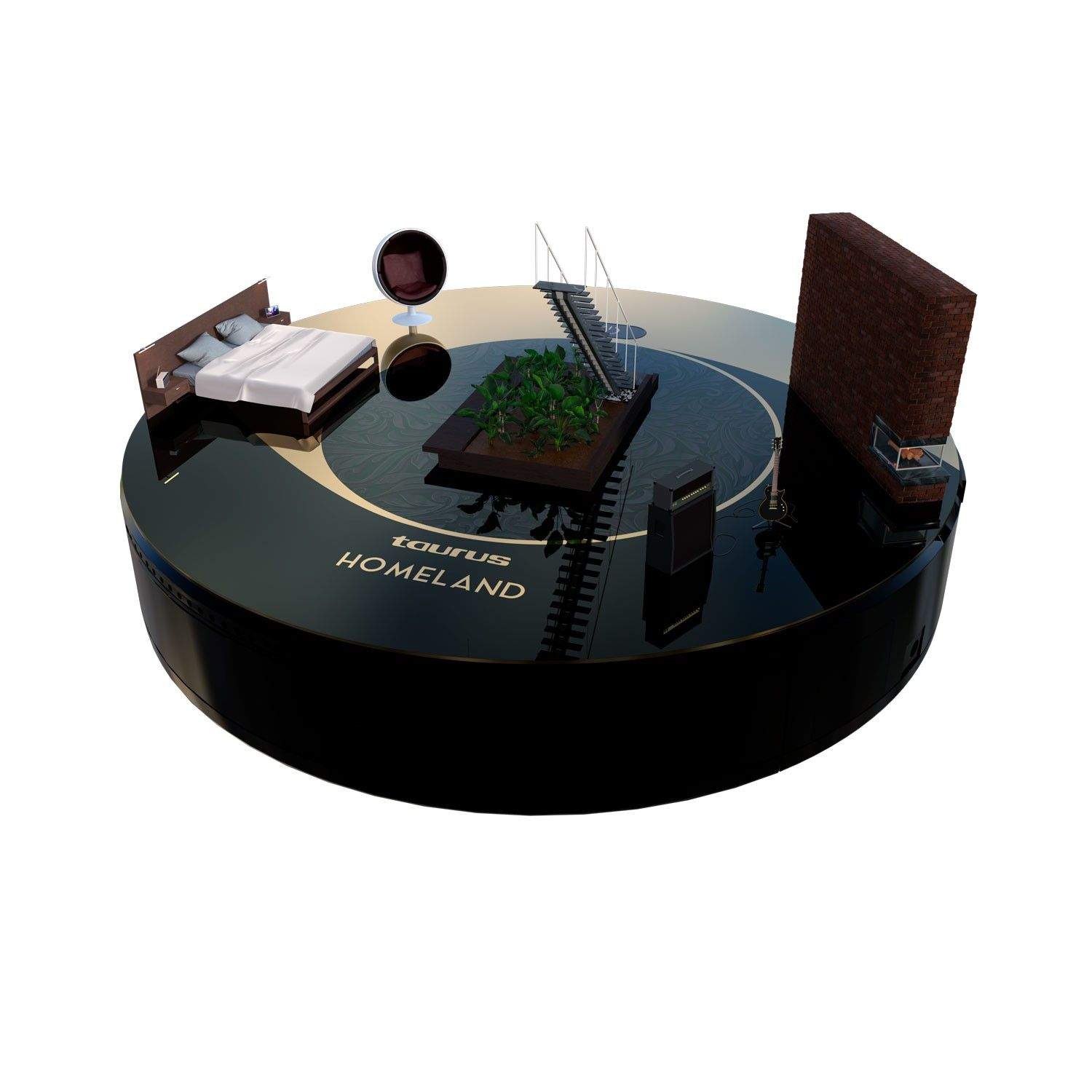 Taurus Robot Aspirador HOMELAND Aspira + Friega - Imagen 3