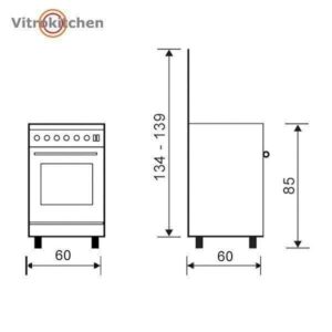 vitrokitchen-cocina-cb60bb-gas-butano-blanca-4-fuegos-horno-gas